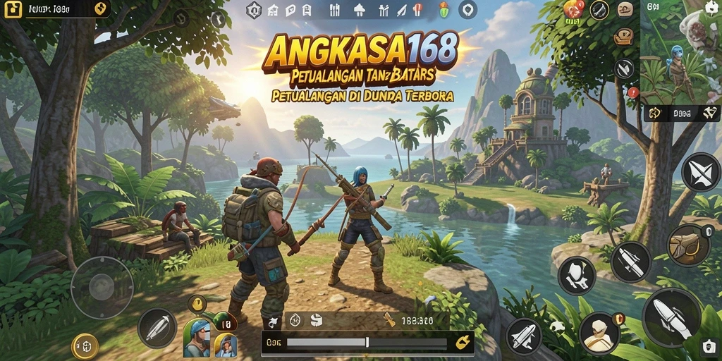 Gameplay ANGKASA168 yang memukau dalam dunia terbuka.