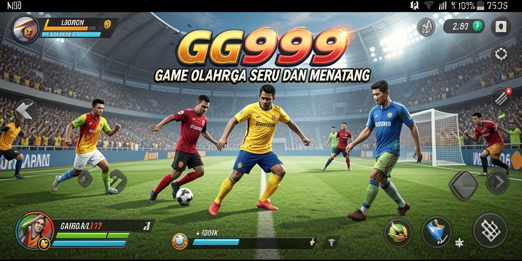 Tampilan permainan GG999 yang seru dan menantang di berbagai cabang olahraga.