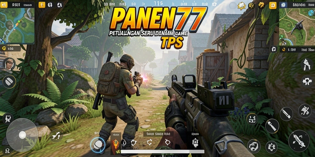 Gameplay seru dan mendebarkan dalam PANEN77 dengan aksi TPS intens.