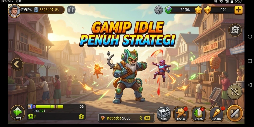 Tampilan gameplay RPVIP4 yang menarik dan penuh warna.